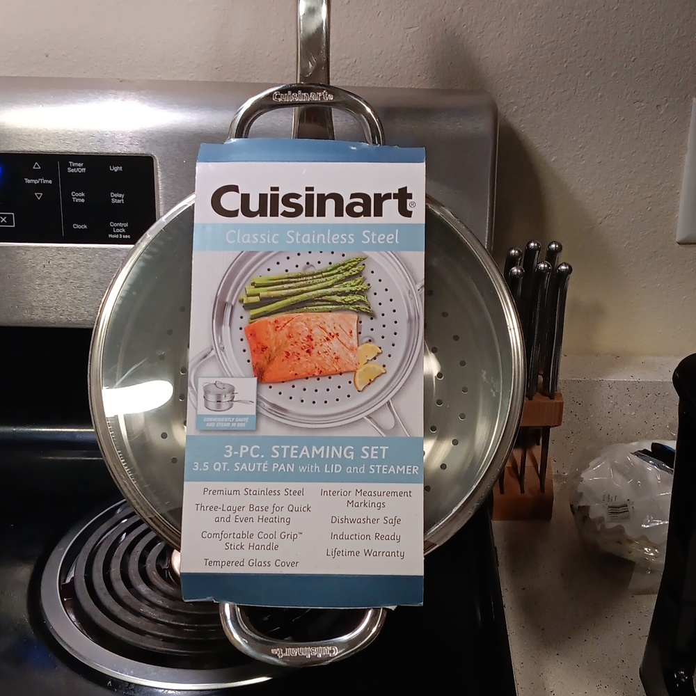 3-pc steaming set
